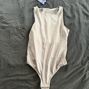 Alfani Grey Bodysuit